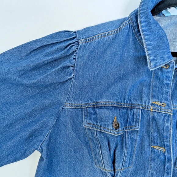 Future Collective “Gabriella Karefa-Johnson” Jean Jacket XXL Blue - Picture 6 of 11